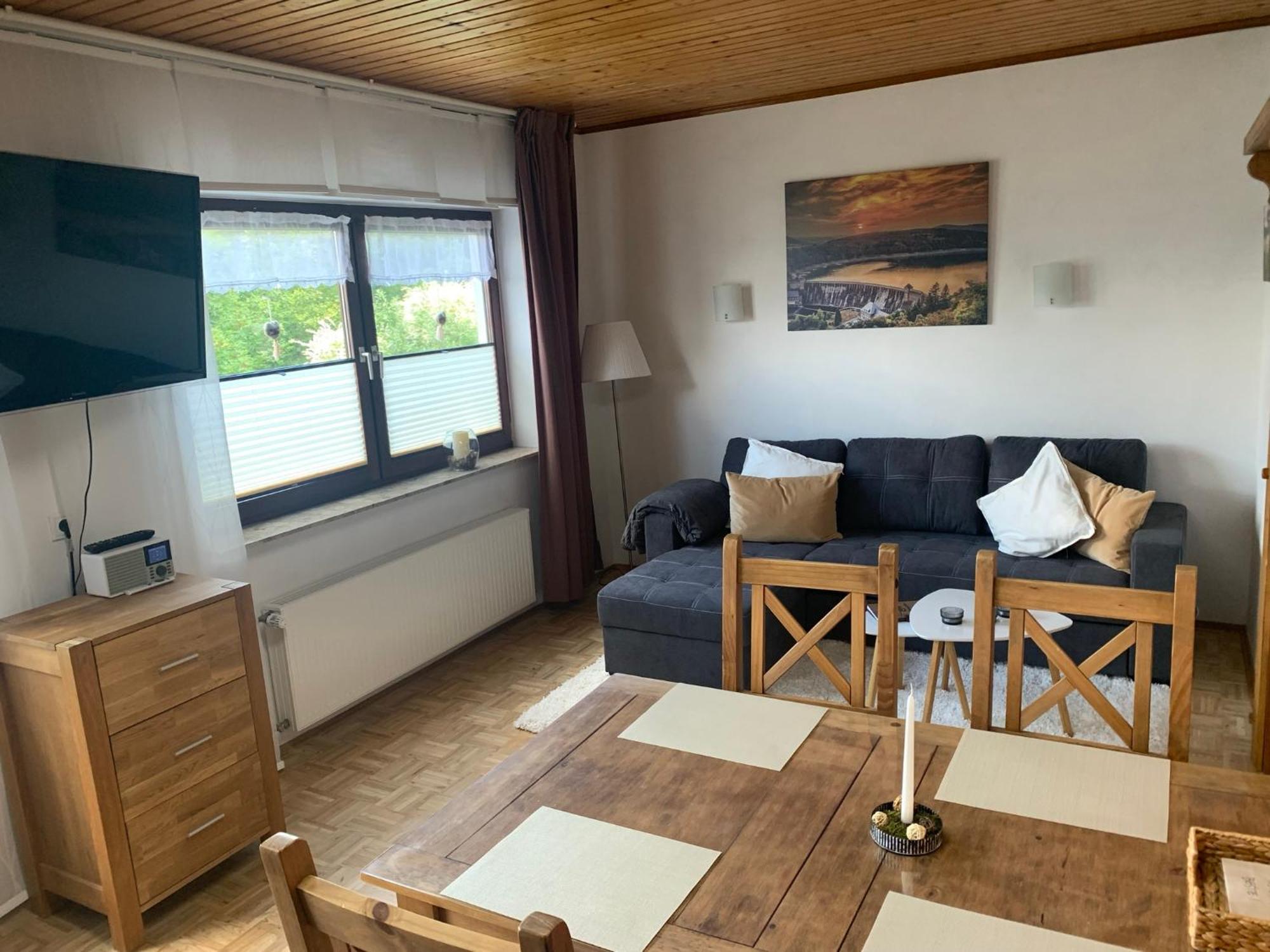Haus Waldesruh, 3 Ferienwohnungen Hemfurth-Edersee Bagian luar foto