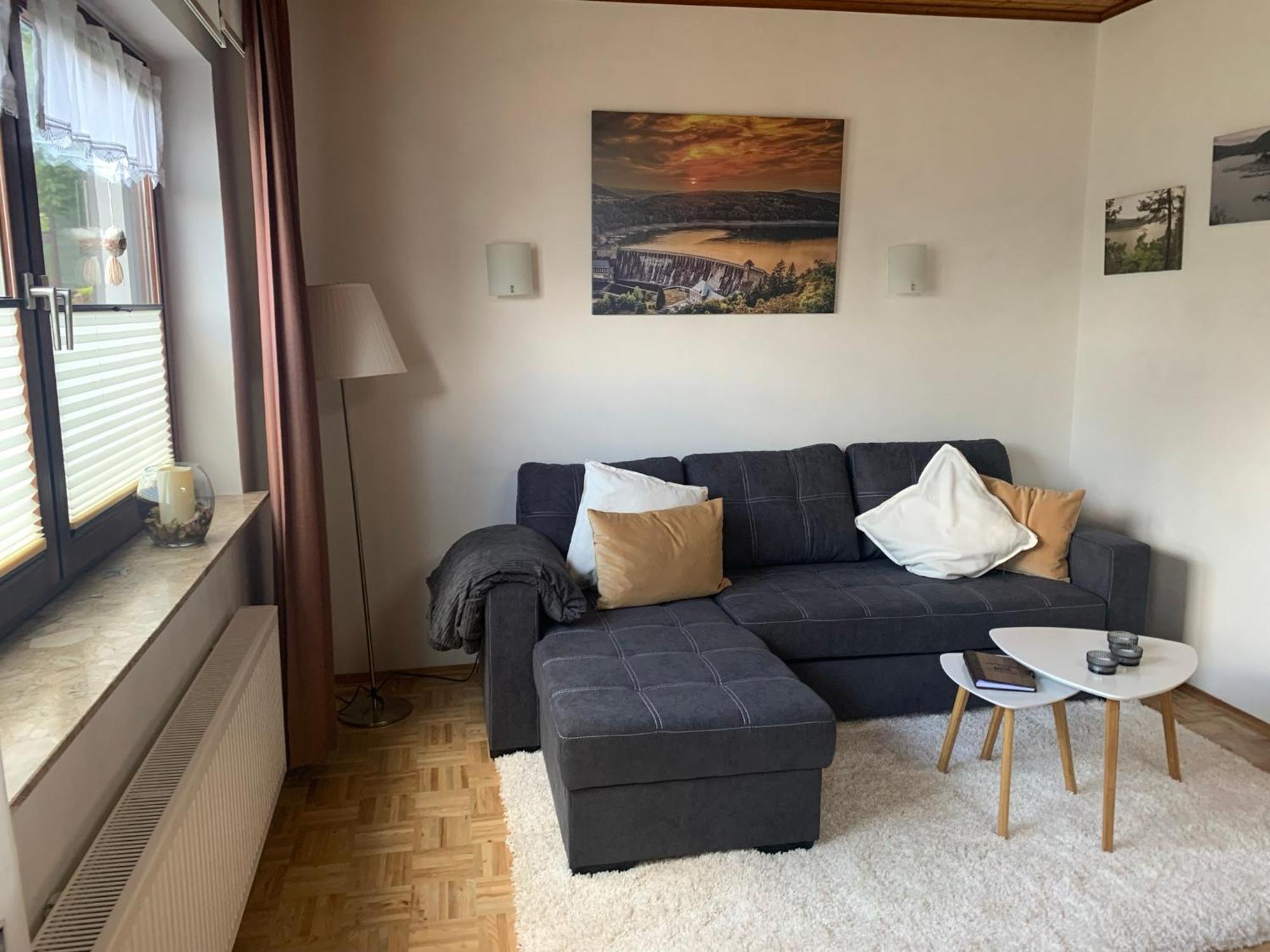 Haus Waldesruh, 3 Ferienwohnungen Hemfurth-Edersee Bagian luar foto